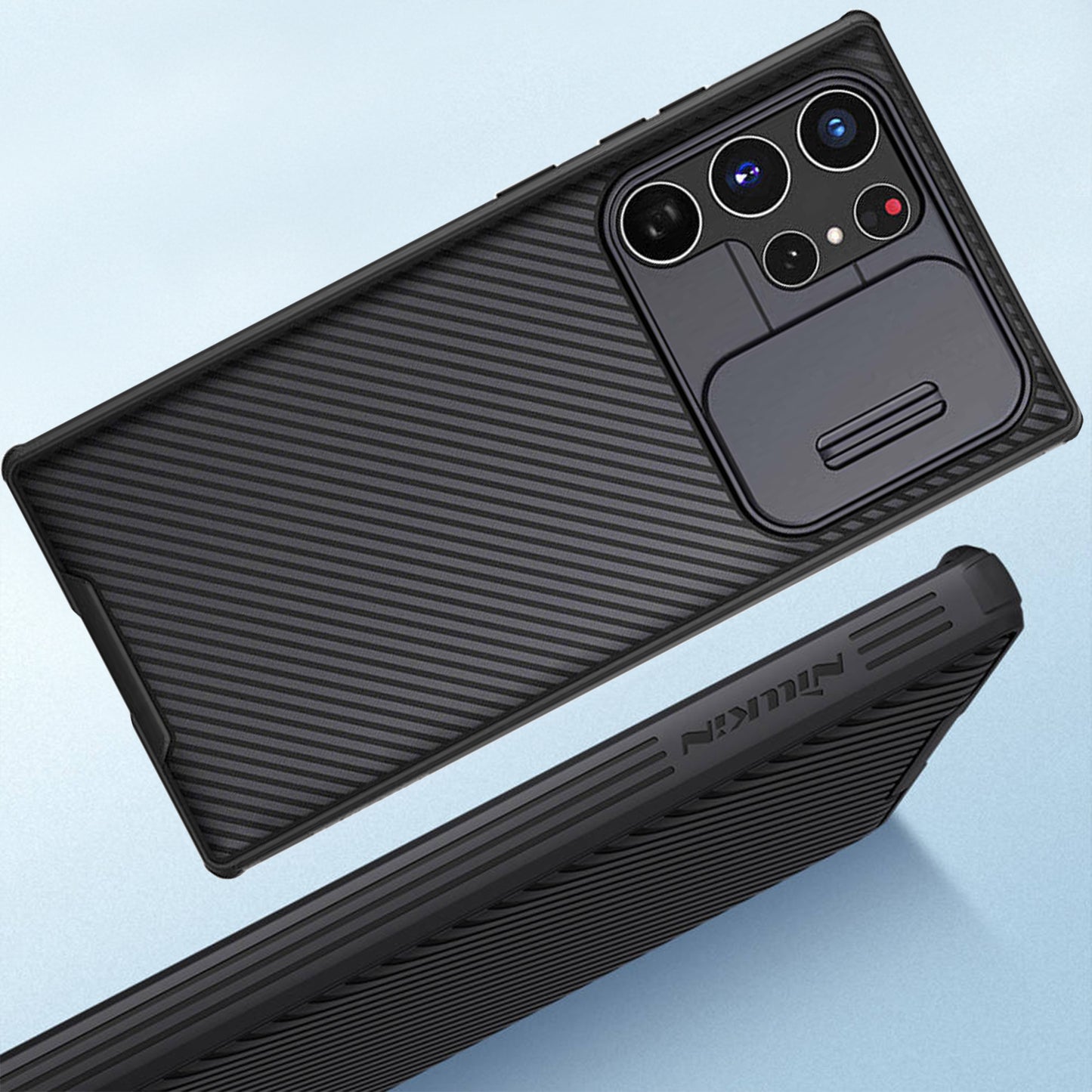 Nillkin - CamShield Hülle Samsung Galaxy S22 Ultra Schwarz