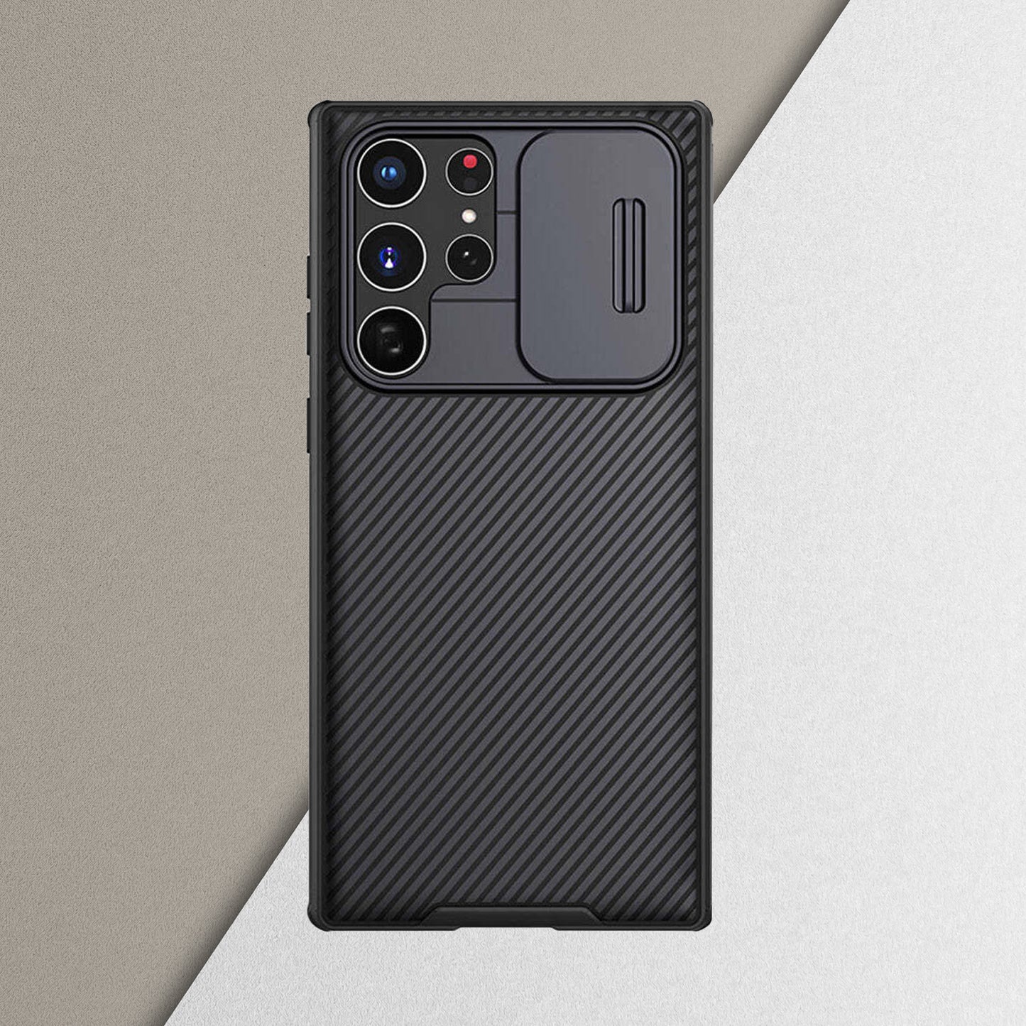 Nillkin - CamShield Hülle Samsung Galaxy S22 Ultra Schwarz