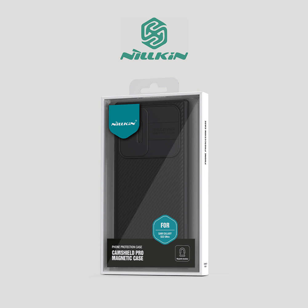 Nillkin - CamShield Hülle Samsung Galaxy S22 Ultra Schwarz