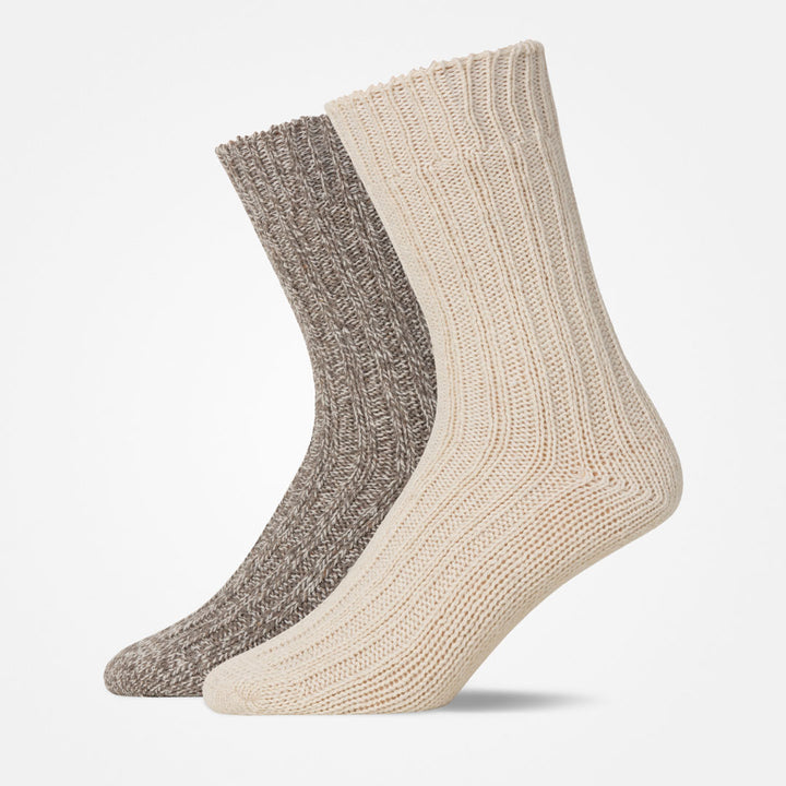 Snocks Norweger Socken Gr 43-46, 2er Set