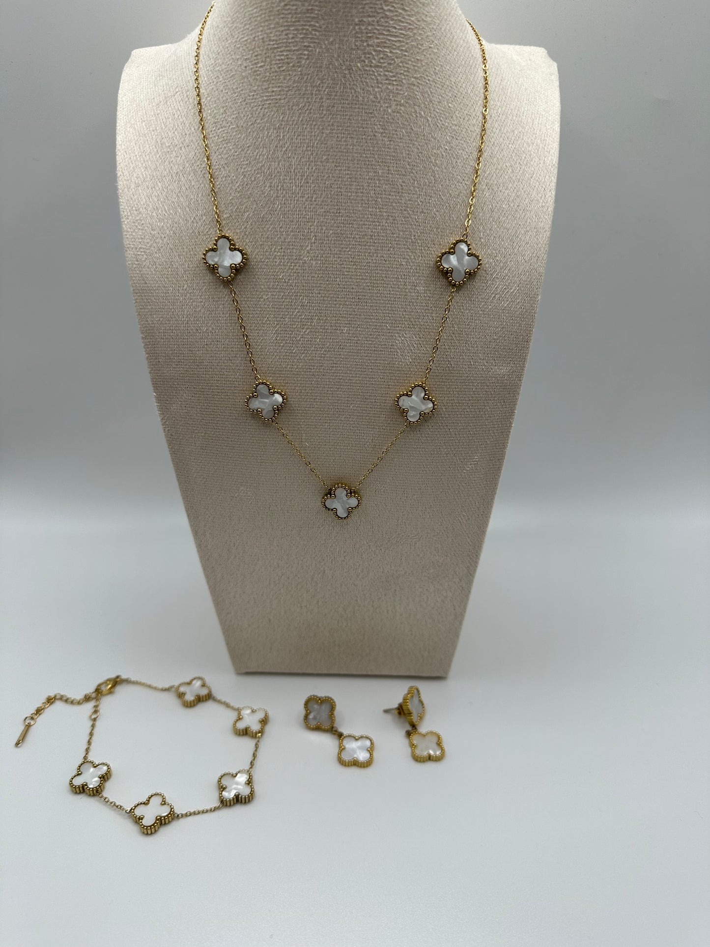 Schmuckset „White Flower“
