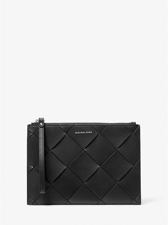 Michael Kors gewebte Handgelenktasche