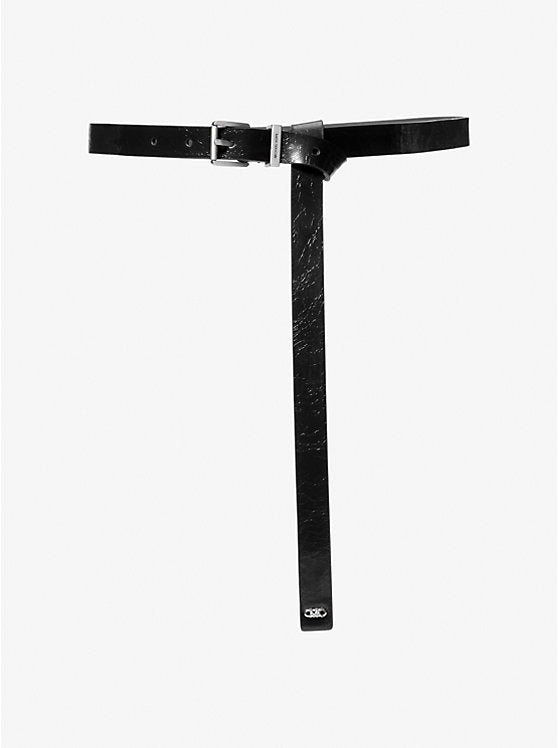 Michael Kors Crackled Ledergürtel M (127 cm)