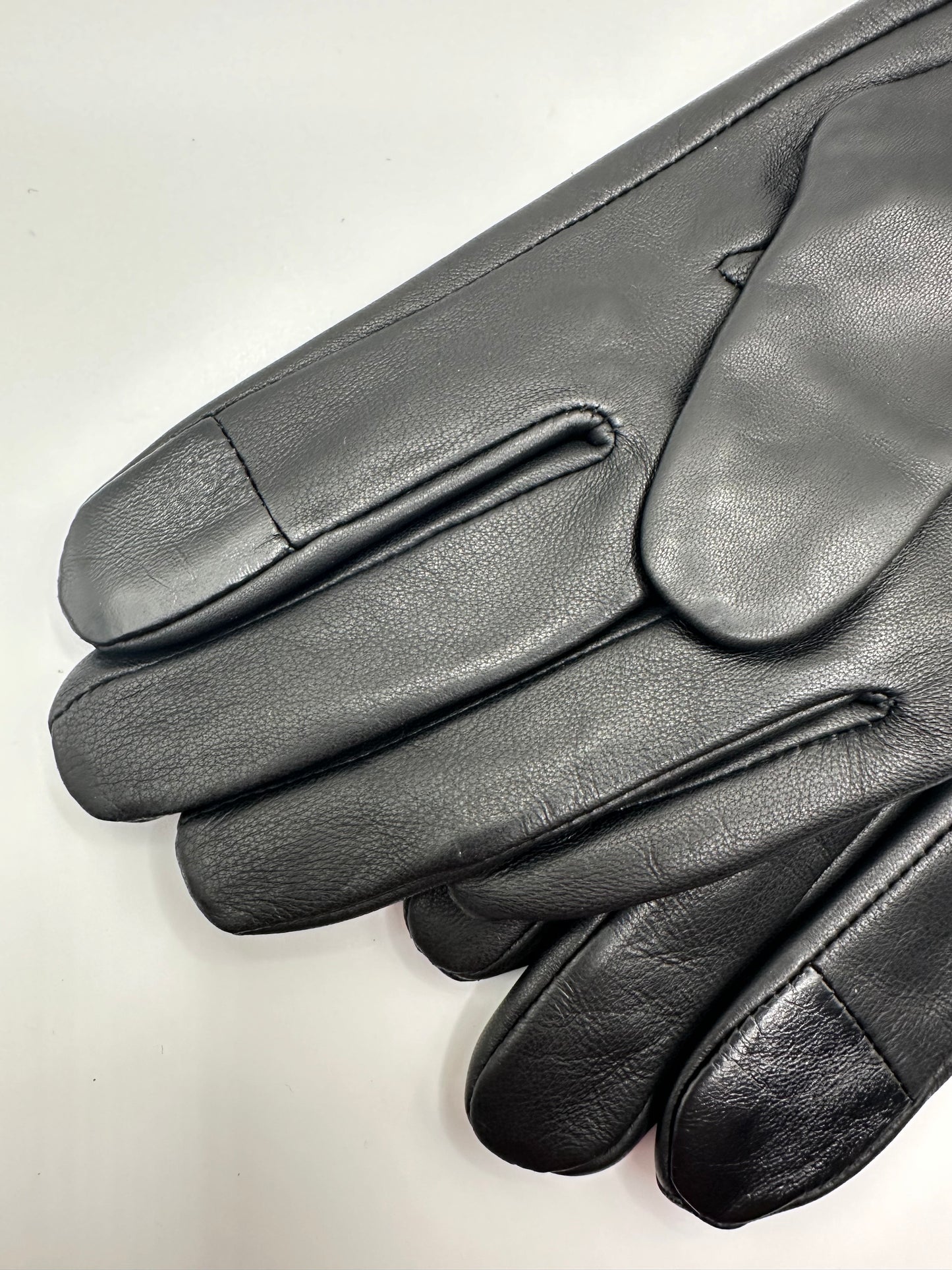 Karl Lagerfeld Teddy Lederhandschuhe