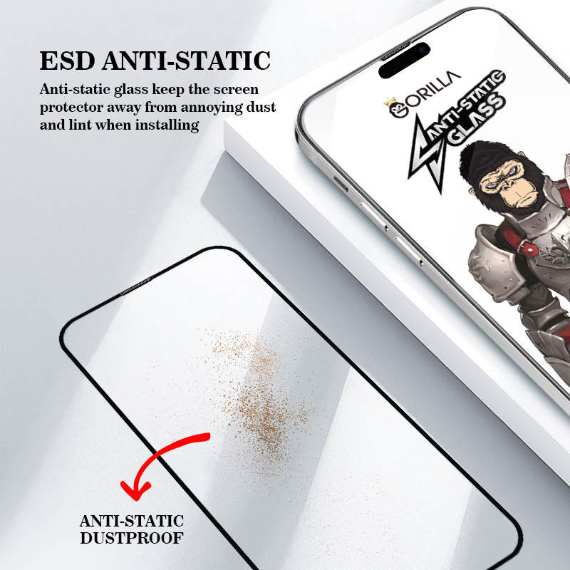 Display Schutzfolien 2 Stück für iPhone 15 PRO/PROMAX/PLUS