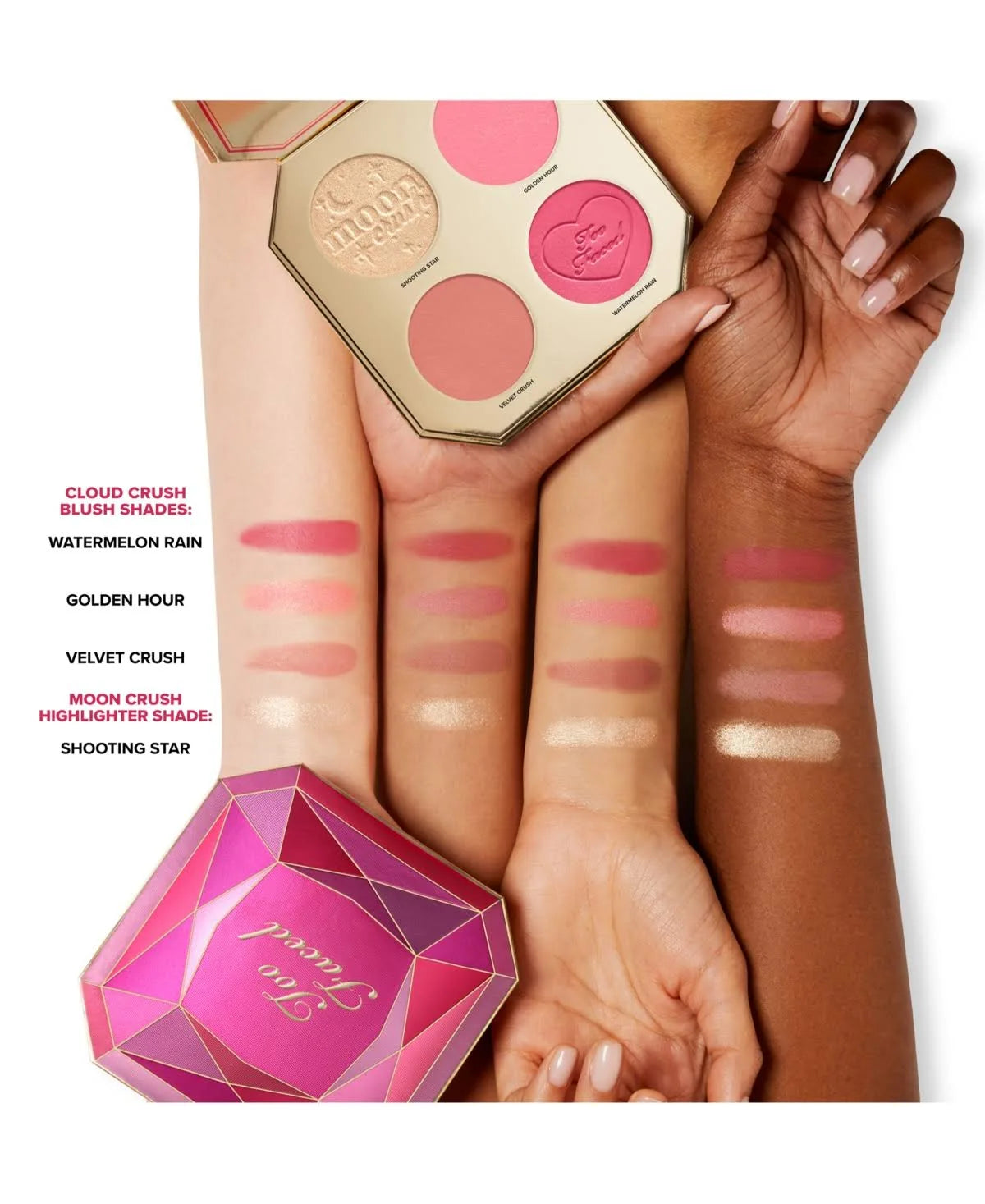 Too Faced Jewel Crush Blush und Highlighter Collection