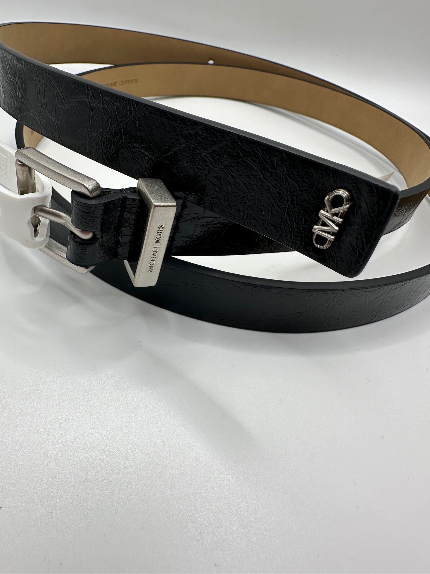 Michael Kors Crackled Ledergürtel M (127 cm)