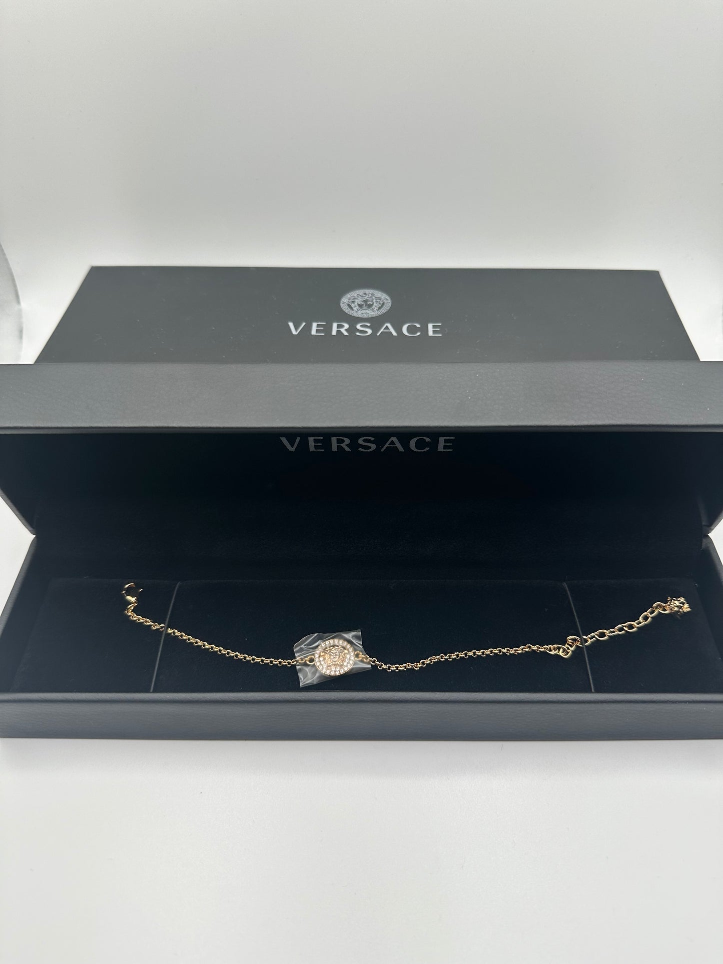 Versace Armband Metall+Strass