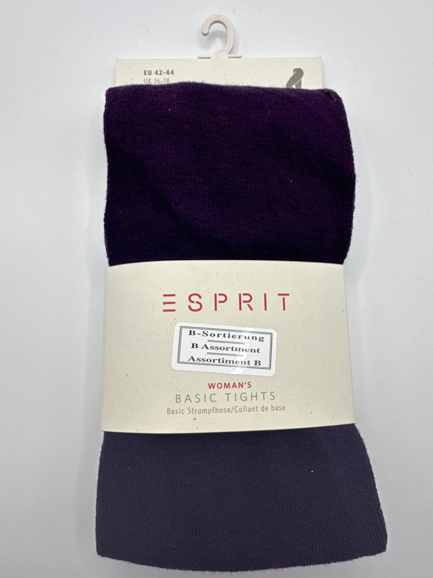 Esprit Basic Strumpfhose 42-44 Lila