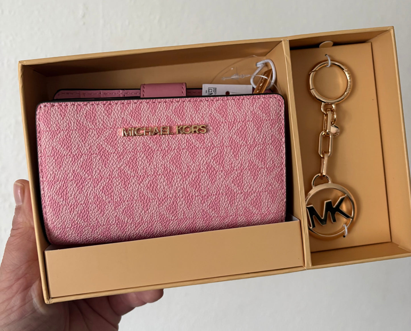 Michael Kors Set Portmonee und Schlüsselanhänger