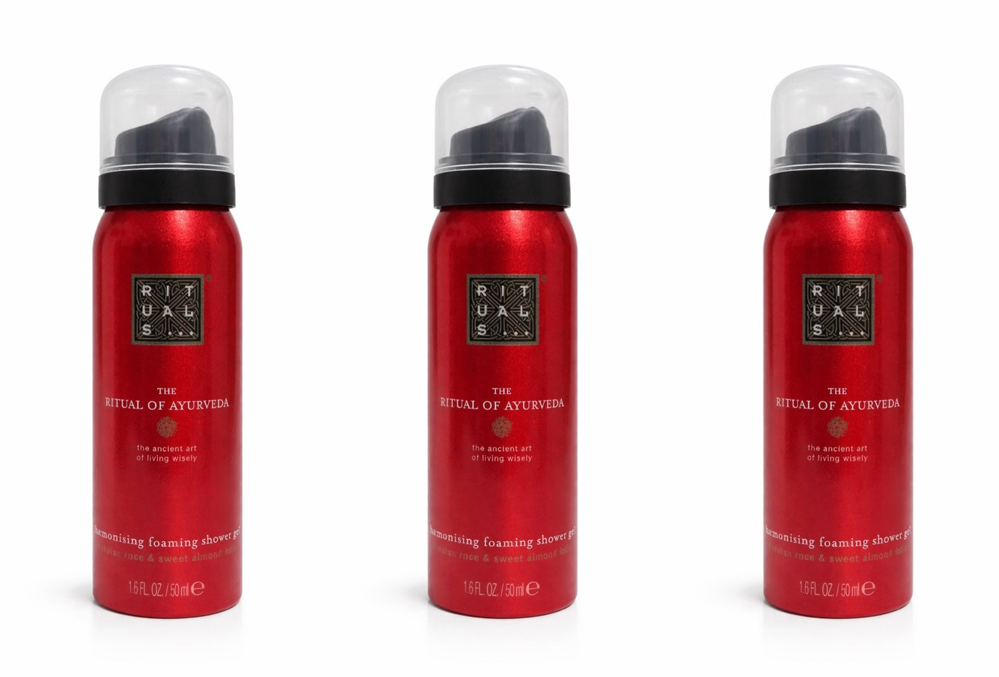 3x50 ml Rituals Duschgel „Ayurveda“