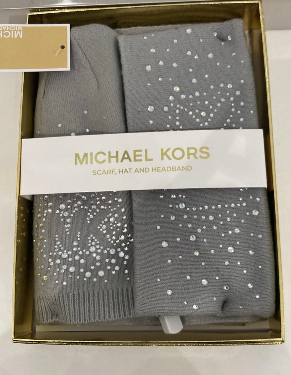 Michael Kors Schal , Mütze, Stirnband 3er Set