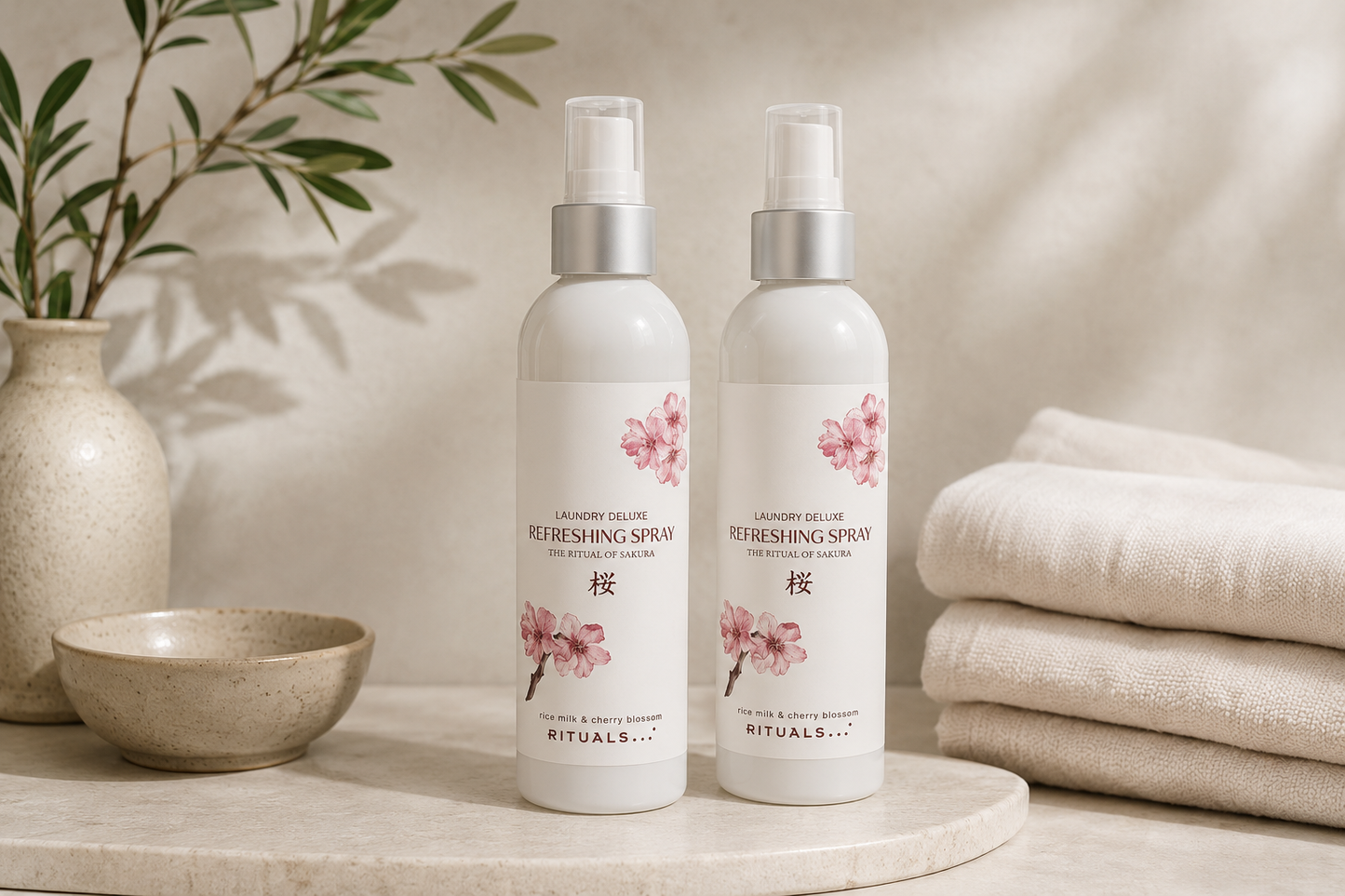 Ritual of Sakura 2x250 ml Wäschespray