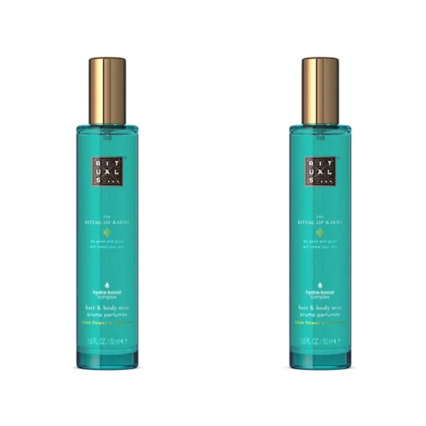 2 x RITUAL OF KARMA Hair & Body Mist