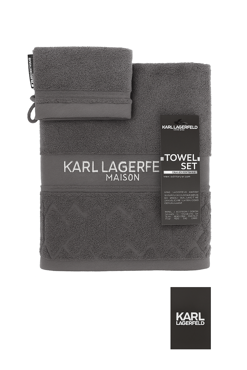 Karl Lagerfeld Handtuch+Waschlappen