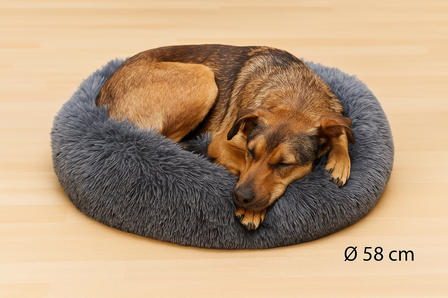 Hunde-/Katzenbett „Wolke“ 58 cm
