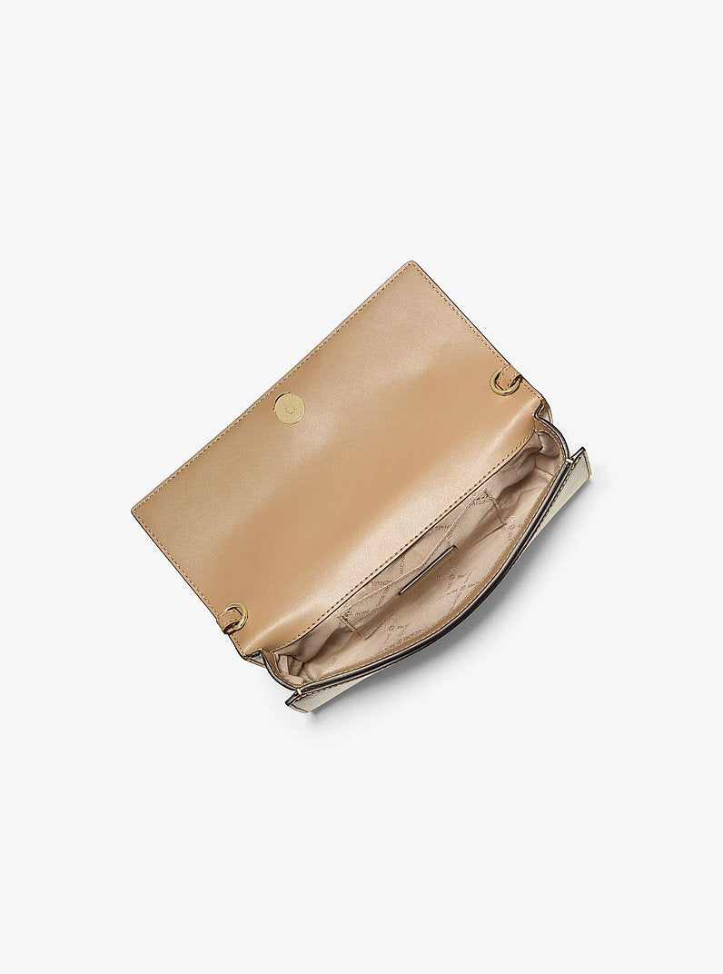 Michael Kors Leder Clutch/Umhängetasche