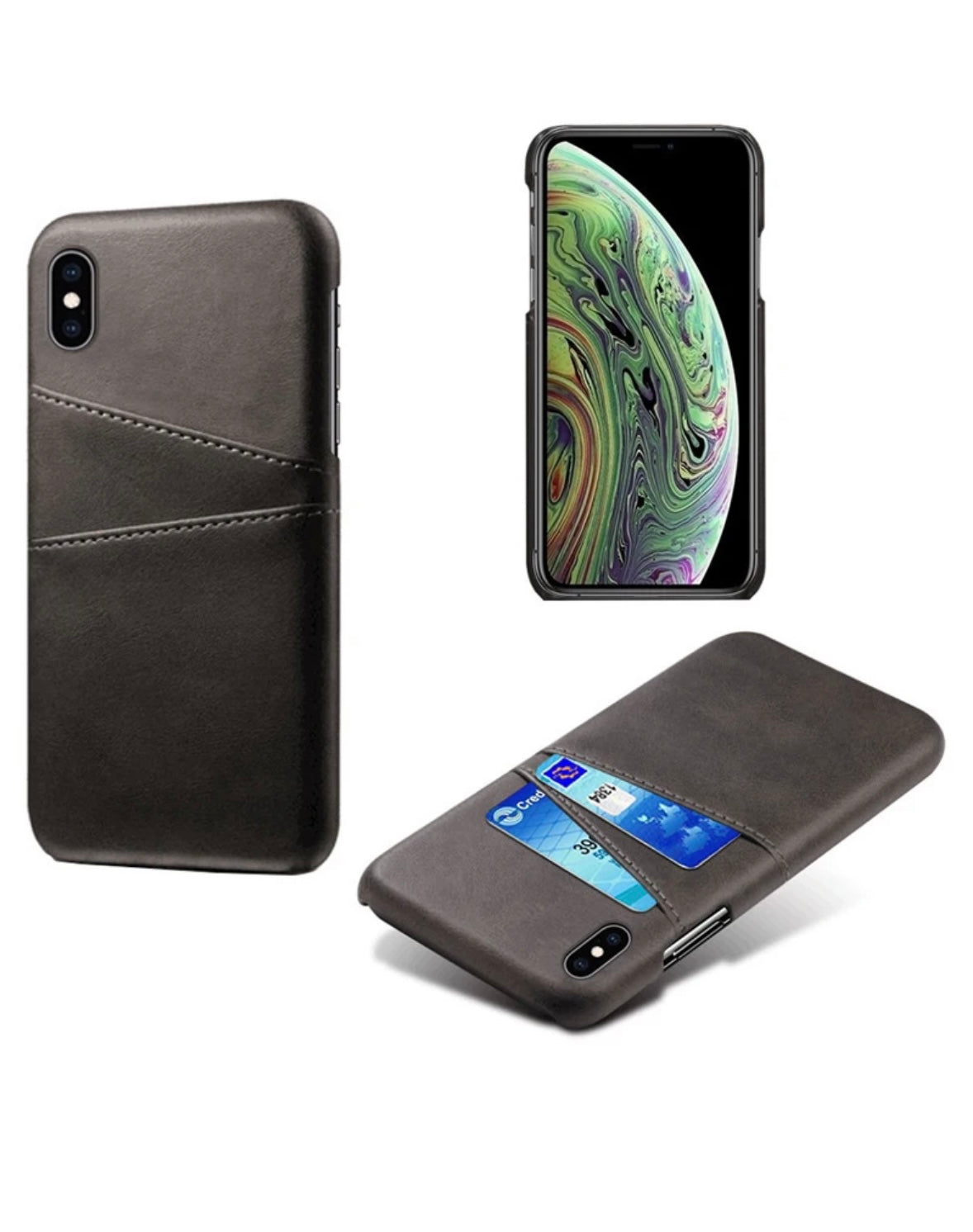 Leder Handy Brieftasche