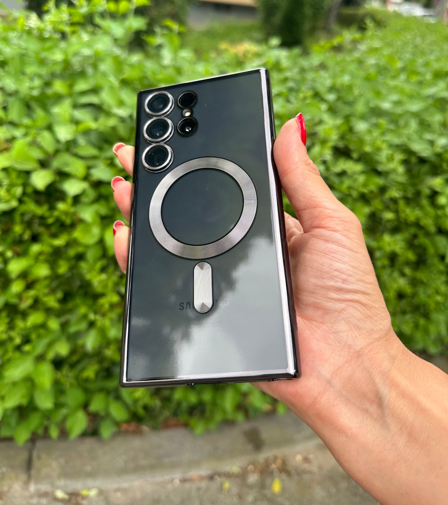 Handyhülle Samsung inkl. Kameraschutz für S23 ultra/plus