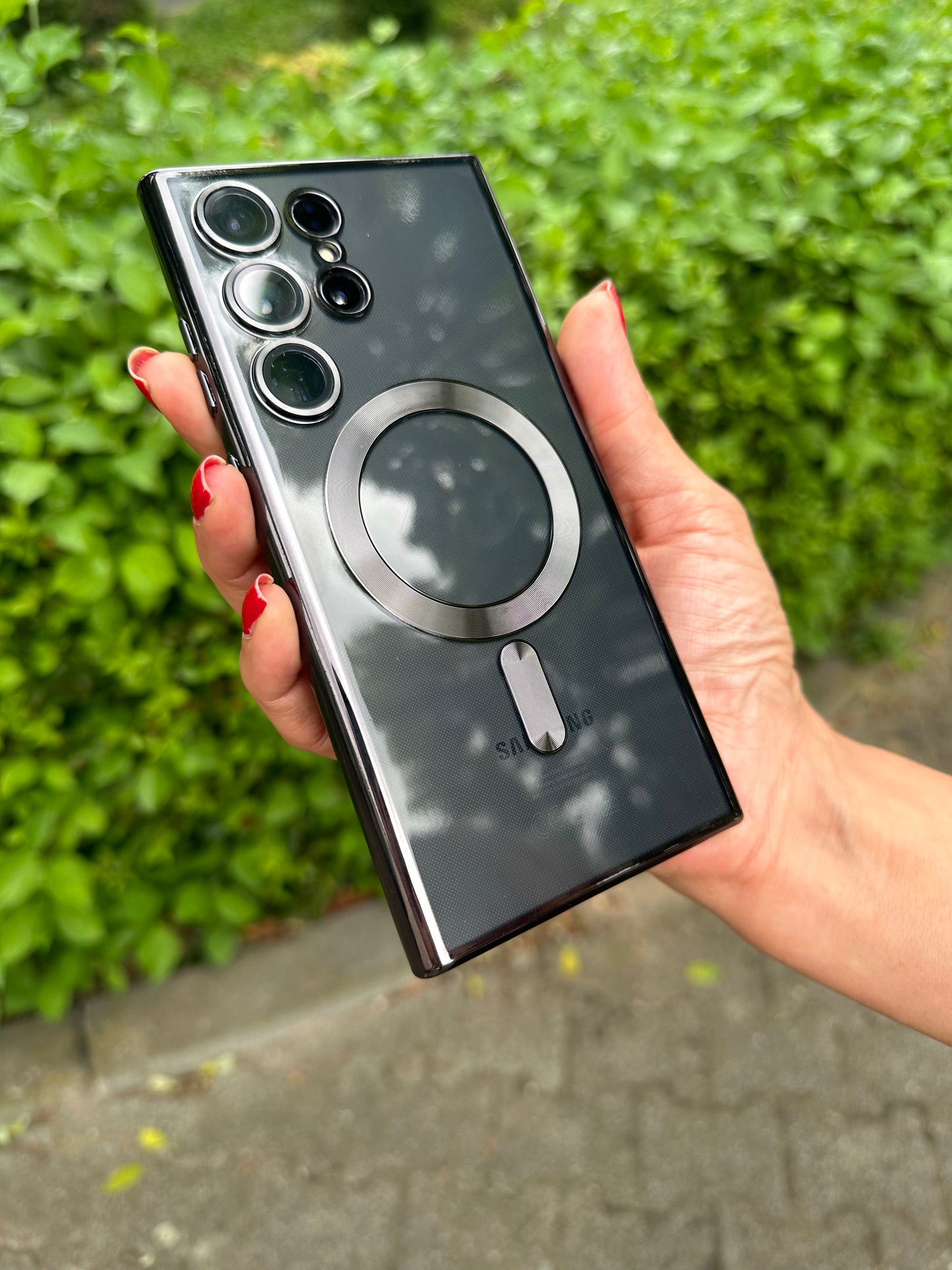 Handyhülle Samsung inkl. Kameraschutz für S23 ultra/plus