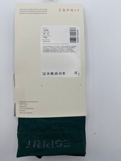 Esprit Basic Baumwollstrumpfhose 40-42