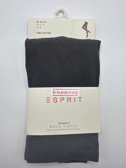 Esprit Basic Strumpfhose 38-40 Grau