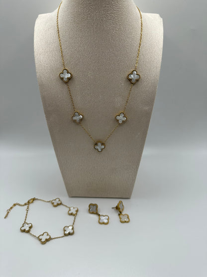 Schmuckset „White Flower“