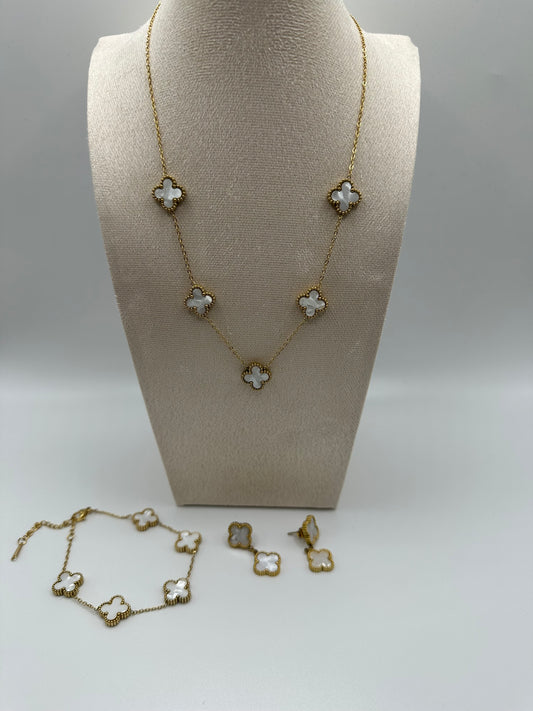 Schmuckset „White Flower“