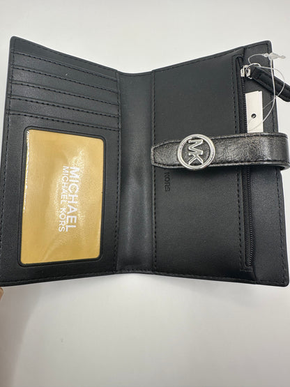 Michael Kors Greenwich Portmonee schwarz