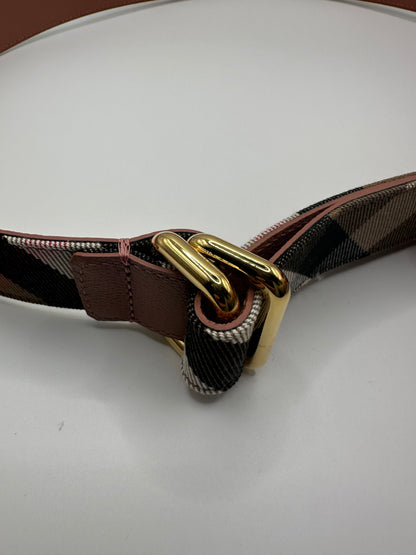Burberry Wendegürtel L (127 cm) in altrosa