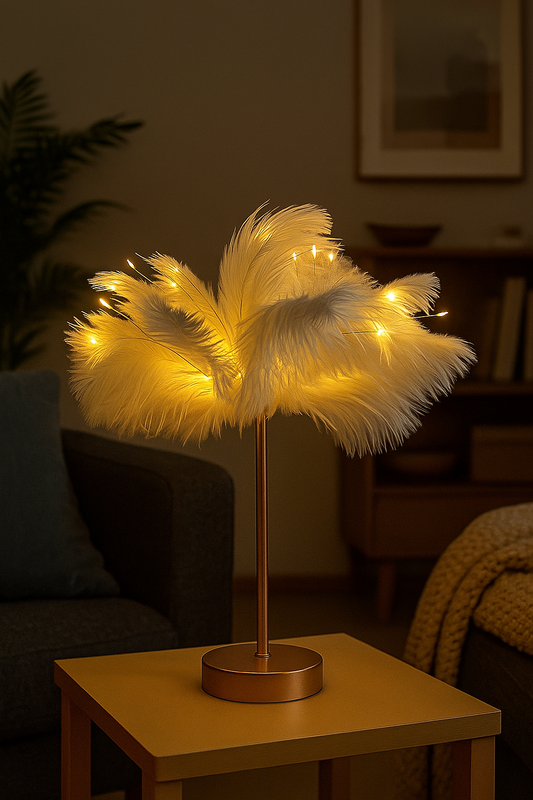 LED Lampe „Federn“