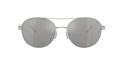 Michael Kors Sonnenbrille „Shiny Silver“