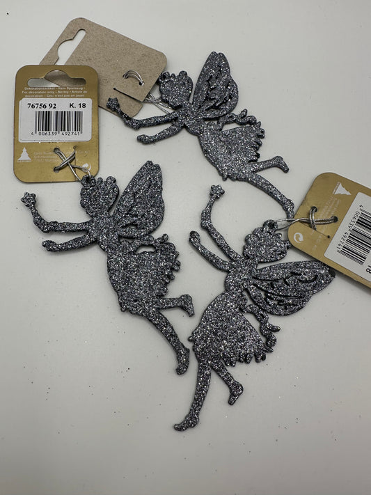 Anhänger Glitzerfee 5er Set