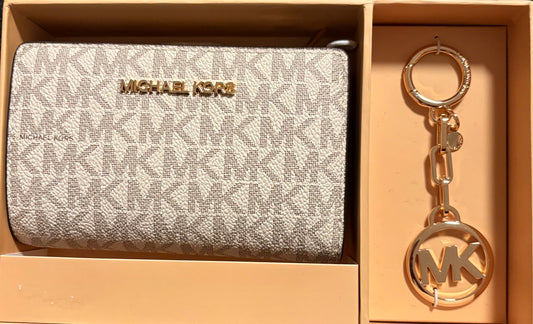 Michael Kors Set Portmonee und Schlüsselanhänger