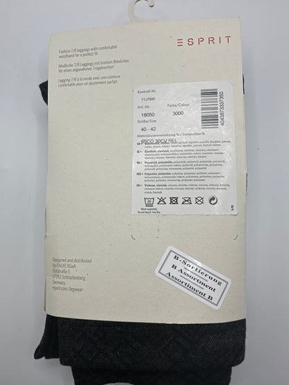 Esprit 7/8 Leggings mit breitem Bündchen 40-42