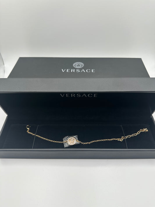 Versace Armband Metall+Strass