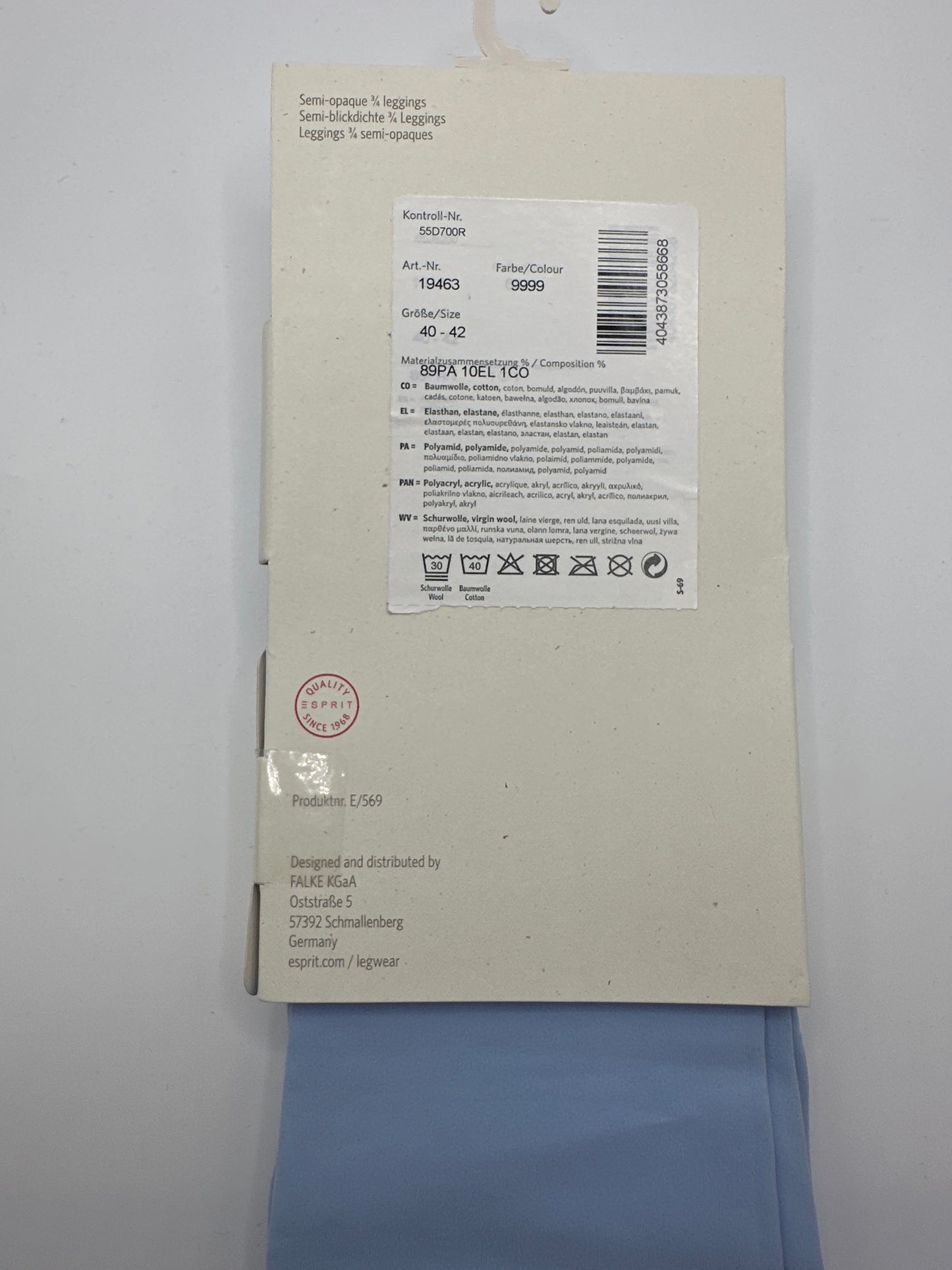 Esprit Basic 3/4 Leggings 50 Den 40-42