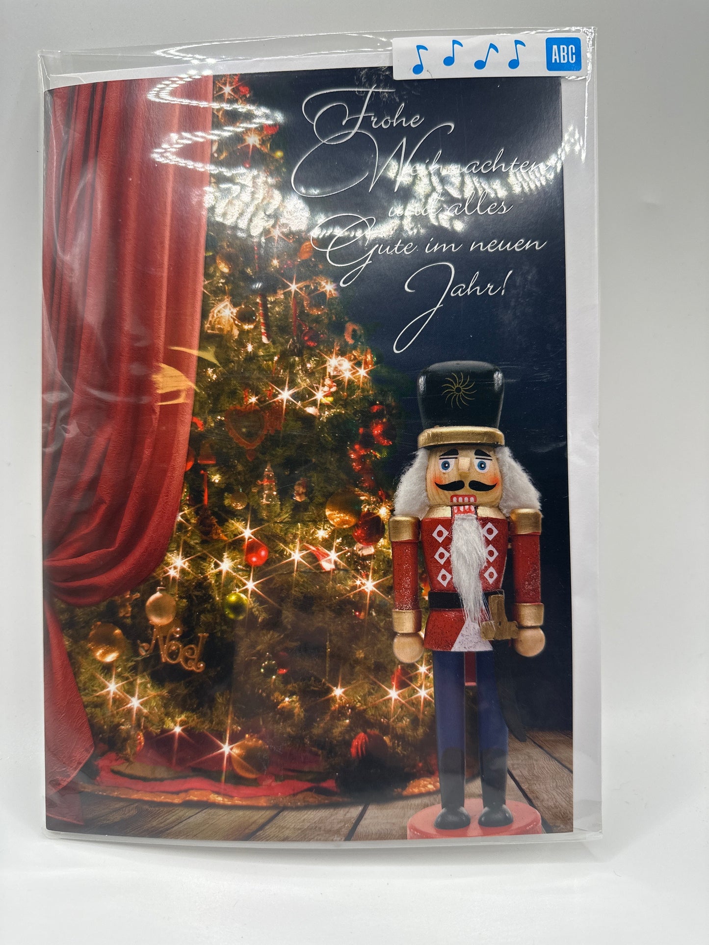 Weihnachtskarte mit Sound inkl. Umschlag