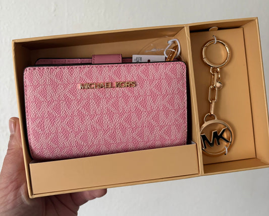 Michael Kors Set Portmonee und Schlüsselanhänger