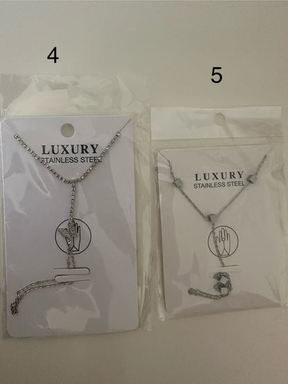 Handkette Edelstahl Silber