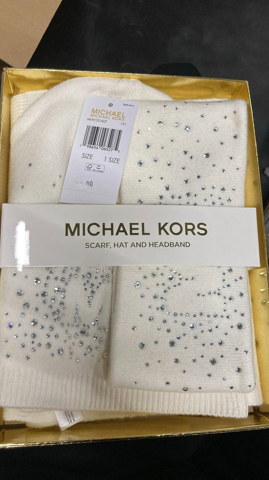Michael Kors Schal , Mütze, Stirnband 3er Set