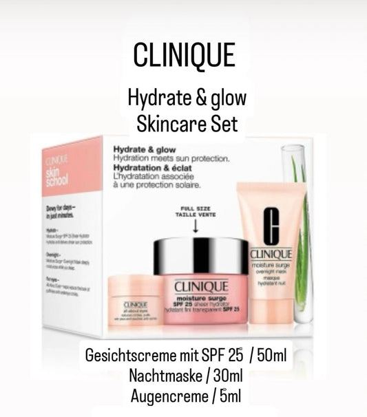 Clinique Haydrate & Glow Skincare Set