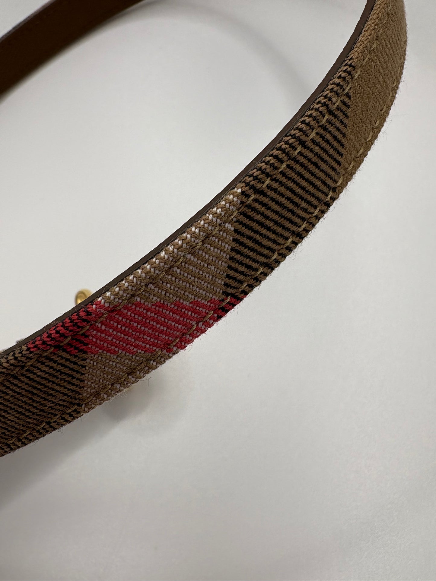 Burberry Wendegürtel / Taillengürtel 1,5 cm breit