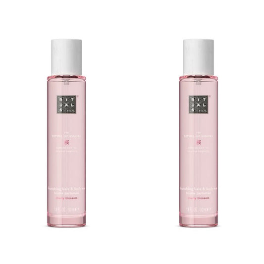 2 x RITUAL OF SAKURA Hair & Body Mist