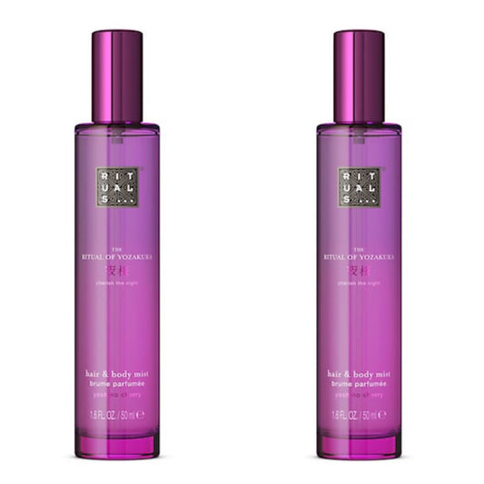 2 x RITUAL OF YOZAKURA
Hair & Body Mist