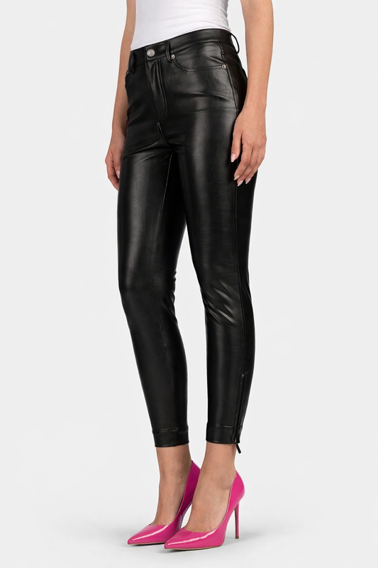 Michael Kors Skinny-Hose aus Kunstleder