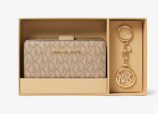 Michael Kors Set Portmonee und Schlüsselanhänger