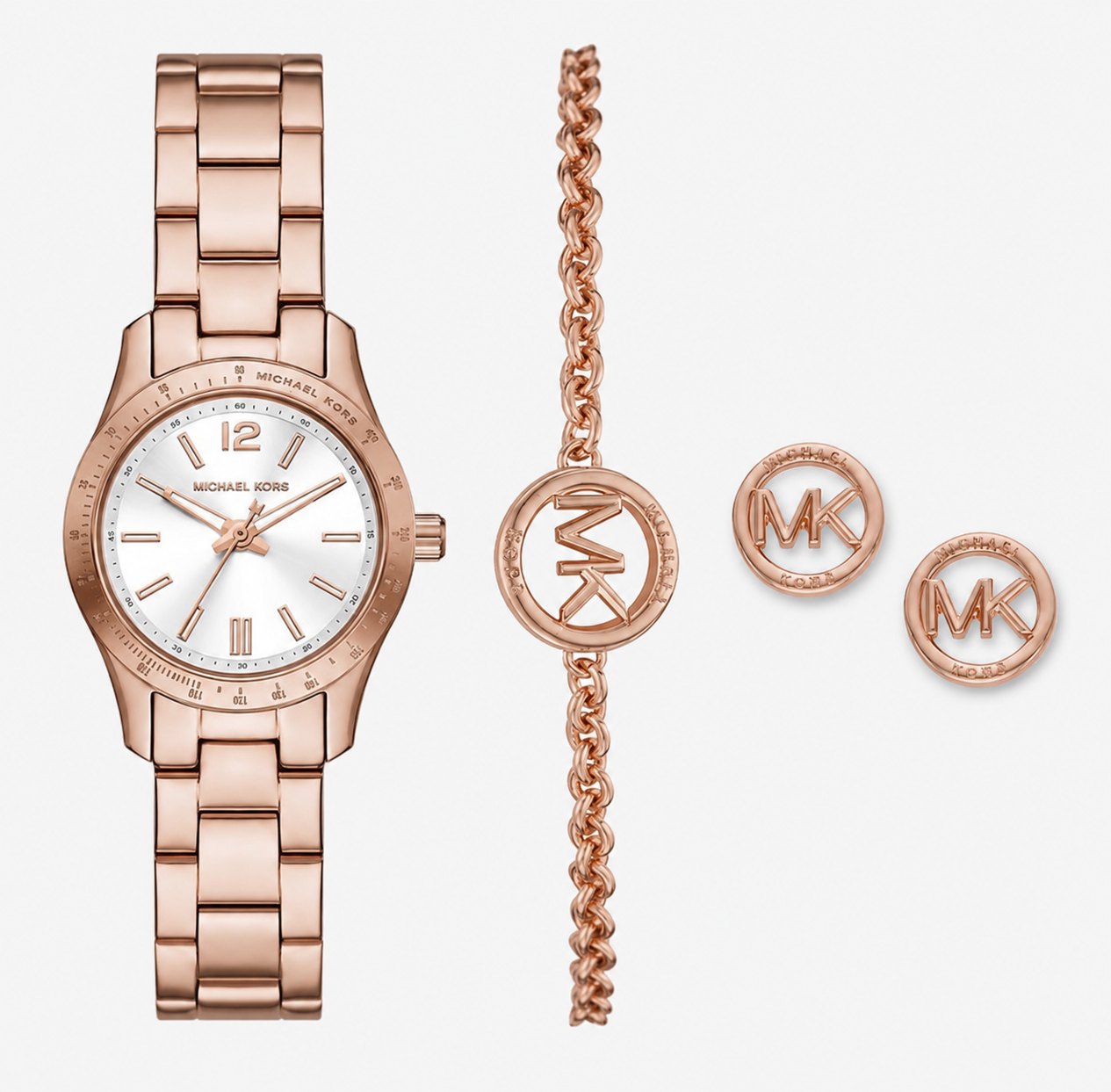 Michael Kors Set in Roségold inkl. Geschenkbox