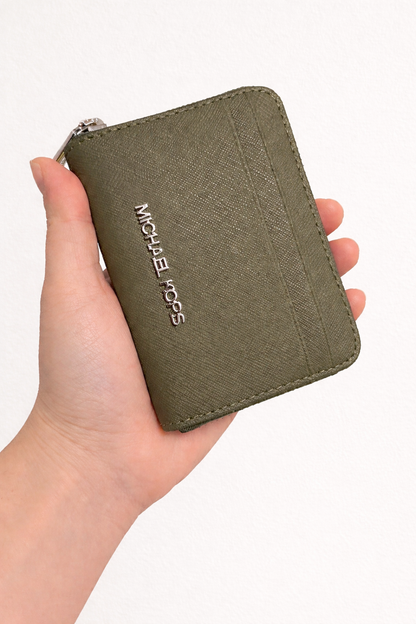 Michael Kors Geldbörse in Olive