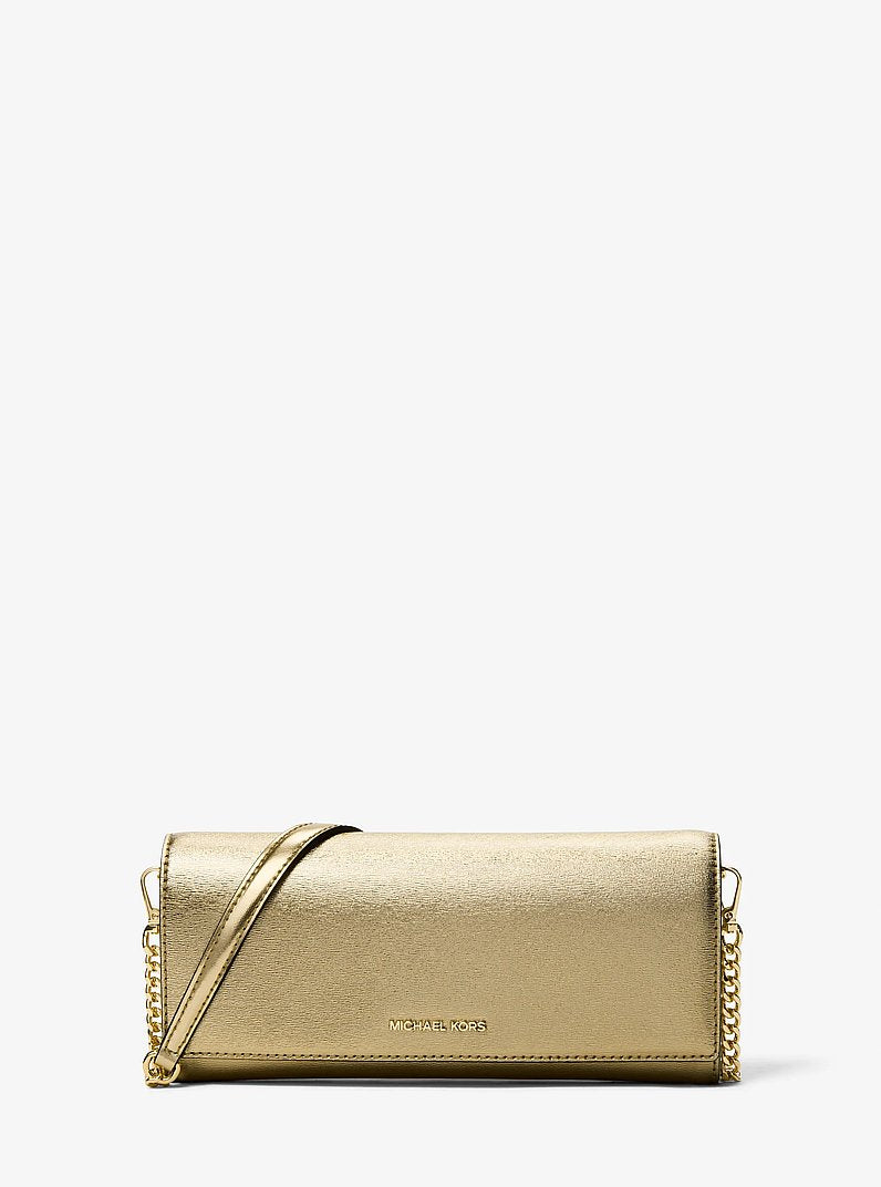 Michael Kors Leder Clutch/Umhängetasche